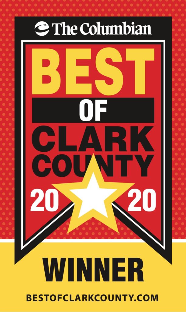 Winner of Best Clark County 2020 | Flutter and Wink in Vancouver, Washington.