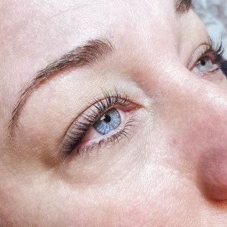 Eyes After the lifts and tints brow laminations treatment at Flutter and Wink in Vancouver, Washington