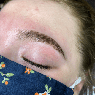 Eyes After the lifts and tints brow laminations treatment at Flutter and Wink in Vancouver, Washington
